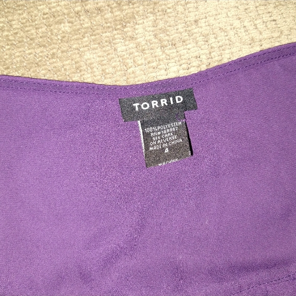 Torrid Ruffle Blouse - Picture 5 of 5